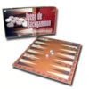 backgammon bisonte 8743 2 Juego De Mesa Backgammon Piezas De Madera Y Tablero Plegado