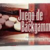Juego De Mesa Backgammon Piezas De Madera Y Tablero Plegado - Imagen 2