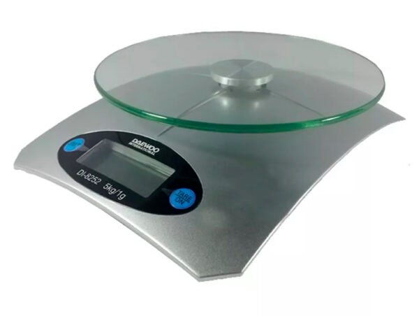 Balanza Digital Cocina Electronica 1gr A 3kg Lcd Daewoo Funcio Tara