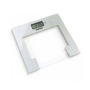 Balanza Personal Digital Hasta 180kg Daewoo Base Vidrio