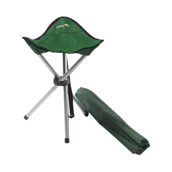 banquito ban-01 1 Banquito Plegable De 3 Patas Broksol Camping Pesca Funda