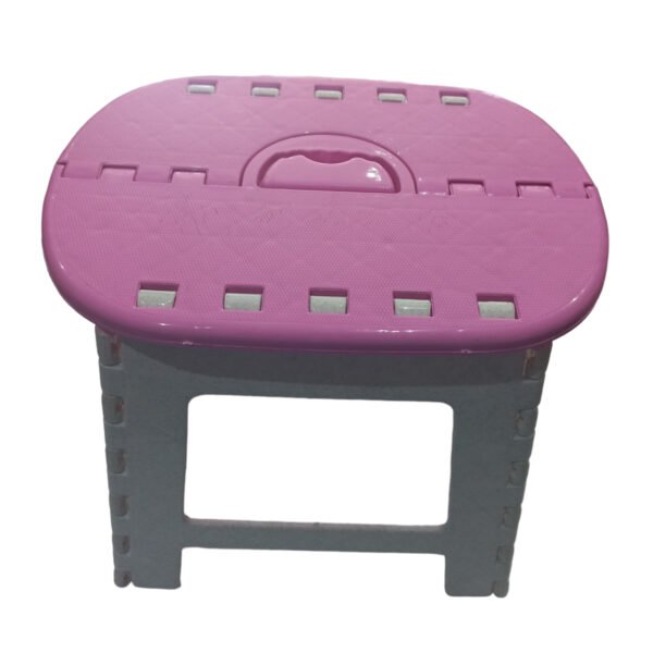 banquito br009 rosa 2 Banquito Plegable Para Niños Plastico Resistente Hasta 40 Kg