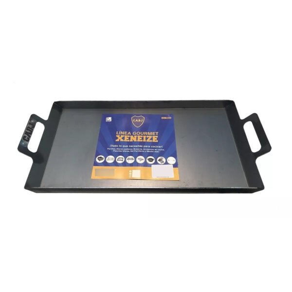 Set Plancha Bifera 2 Hornallas + Espatula Plancha Boca