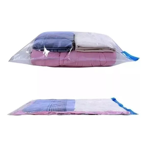 bolsa para envasar al vacio 2 Bolsa Para Envasar Ropa Al Vacio 80 X 130cm Anti Humedad