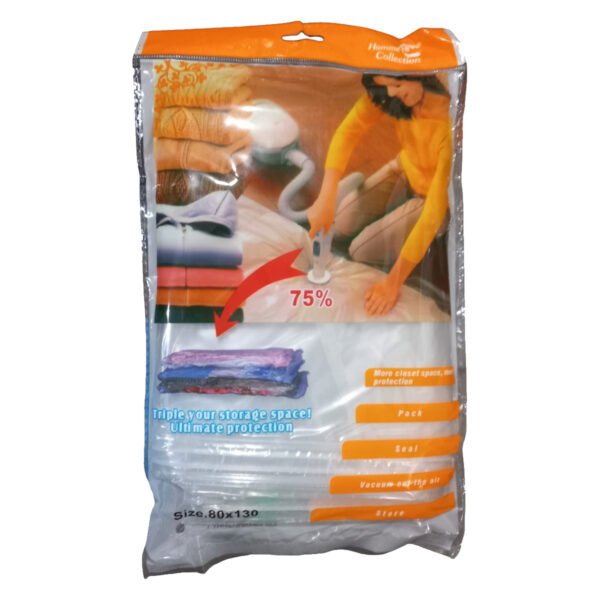 bolsa para envasar al vacio 3 Bolsa Para Envasar Ropa Al Vacio 80 X 130cm Anti Humedad
