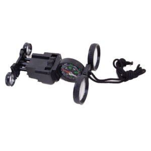 Brujula Supervencia 3 En 1 Binocular Lupa Espejo Galileo