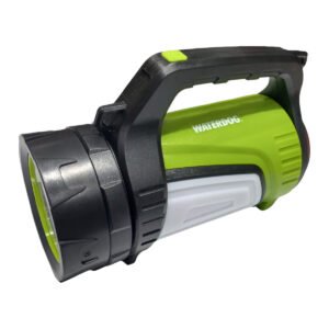 Reflector Linterna Farol Buscahuellas Recargable Usb Waterdo