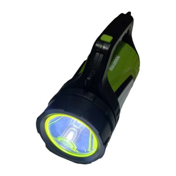 Reflector Linterna Farol Buscahuellas Recargable Usb Waterdo