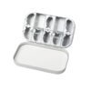 Caja Para Moscas Fly De Aluminio Foam Pesca Kunnan