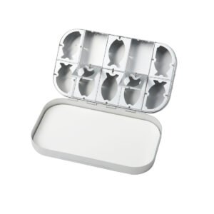 Caja Para Moscas Fly De Aluminio Foam Pesca Kunnan