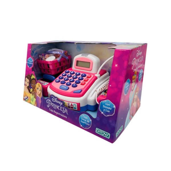 Combo Juguete: Caja Registradora Princesas + Juego de Mesa 4 en linea Frozen Up