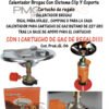 Calentador Anafe Brogas Cartucho Gas Sistema Clip + Cartucho - Imagen 3