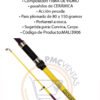 Caña Waterdog Telescopica 390cm Para Mar Malivet  80-150g - Imagen 3