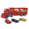 Cars Camion Mack Deluxe A Friccion 3 Autos Rayo Cruz Storm - Imagen 2