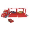 Cars Camion Mack Deluxe A Friccion 3 Autos Rayo Cruz Storm - Imagen 3