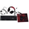 Kit Mouse Auricular Pad Teclado Gamer Con Luz Daewoo 4 En 1 - Imagen 2