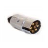 Conector Metalico Ficha Hembra Y Macho Trailer 7 Contactos - Imagen 3