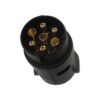 Juego Enchufe Conector Ficha Macho Y Hembra Trailer Acoplado - Imagen 2