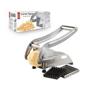 Corta Papas Fritas Rebanador Acero Inoxidable Cocina