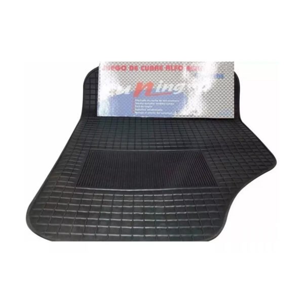 Cubre Alfombra Juego X 4 Piezas Goma Universal Economico