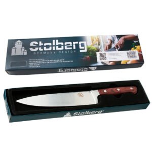 Cuchillo Cocinero 20 Cm  Stolberg Acero Inoxidable Madera