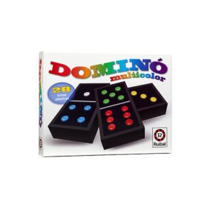 Domino Multicolor Juego De Mesa  28 Fichas Ruibal