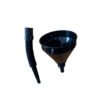 Embudo Plastico 2 En 1 Con Alargue Desmontable Flexible - Imagen 3