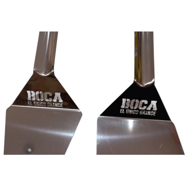 Set Plancha Bifera 2 Hornallas + Espatula Plancha Boca
