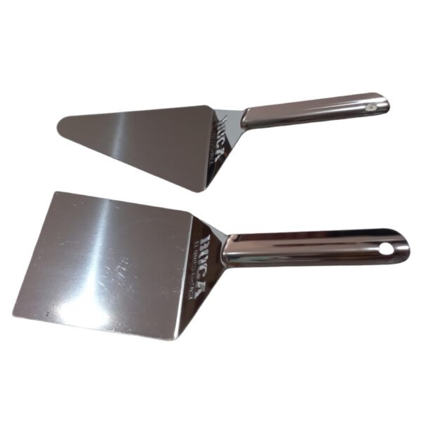 Set Plancha Bifera 2 Hornallas + Espatula Plancha Boca