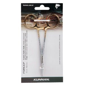 Pinza Forcep Pesca Punta Curva Saca Anzuelos  Moscas Kunnan