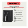 Freidora De Aire 4.5 Lts 1400w Sin Aceite Daewoo - Imagen 4