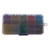 Kit 100 Fusibles Cajita Plastica Ficha Plana Surtidos Autos - Imagen 3