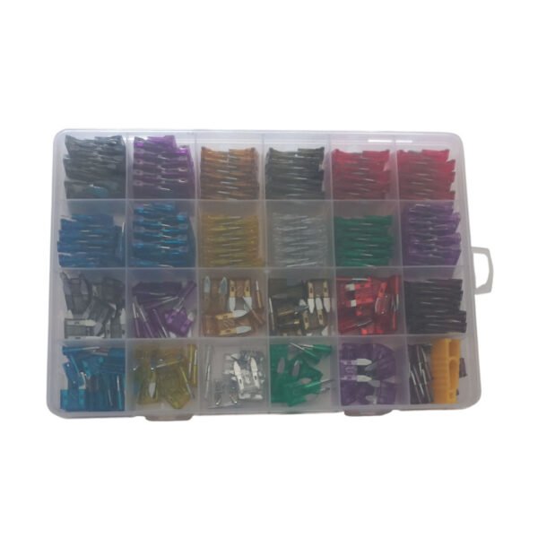 fusible FUSE250PCS 3 Kit 250 Fusibles Auto Surtidos Estuche 2 A 40 Amperes +pinza