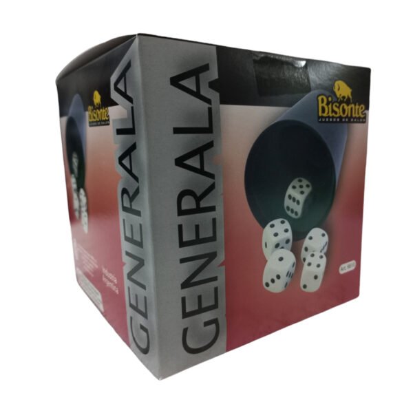 Pack Por 10 Generala Juego Cubilete Forrado 5 Dados 19mm