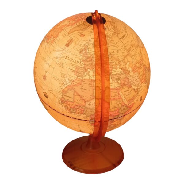 Globo Terraqueo 20 Cm Con Luz Politico Velador Gloter Local
