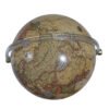 Globo Terraqueo Sepia Multigiro 20 Cm Mapa Politico Plastico - Imagen 3