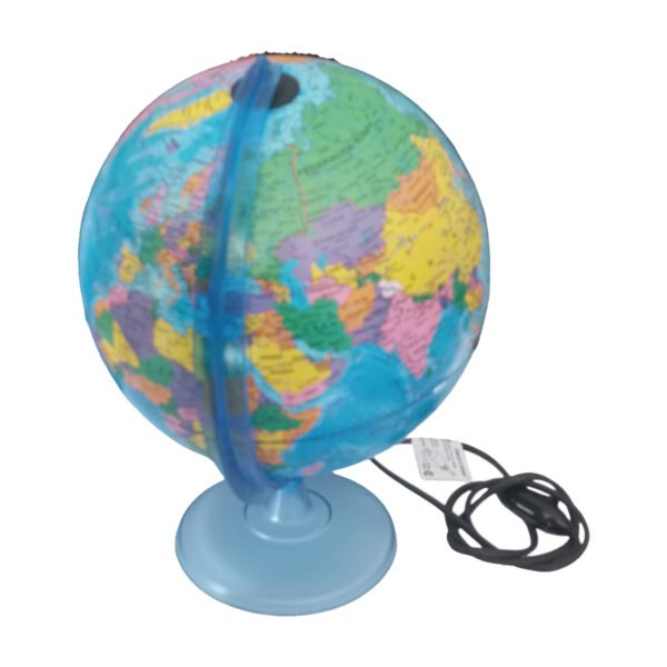 Globo Terraqueo 20 Cm Con Luz Politico Velador Gloter Local