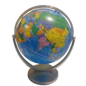 Globo Terraqueo 20 Cm Multigiro Mapa Politico Base Plastico