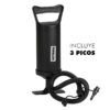 Inflador De Mano Con 3 Picos Portatil Doble Accion Waterdog - Imagen 2