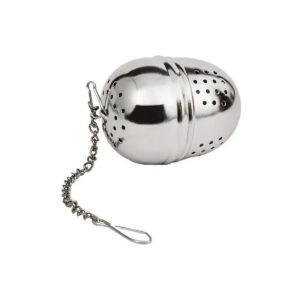 Infusor De Te En Hebras Con Cadena Bola  Acero Inox. Local