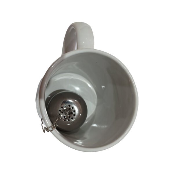 Infusor De Te En Hebras Set X 6 Con Cadena Bola  Acero Inox.