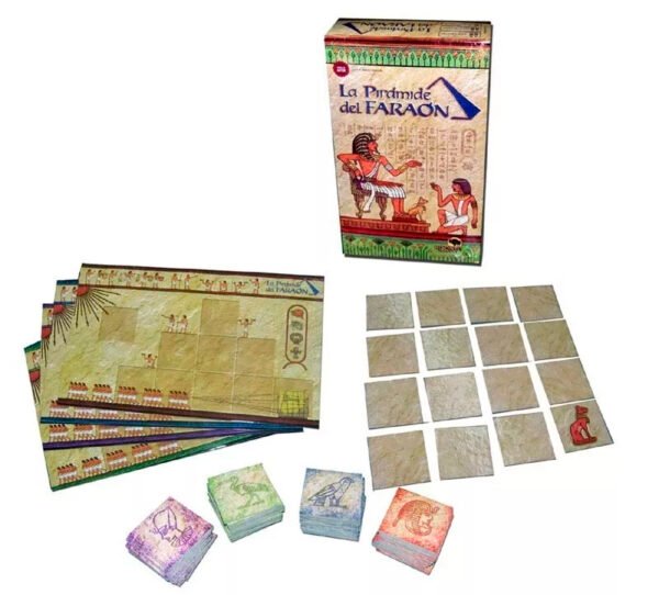 Juego De Mesa La Piramide Del Faraón Para Toda La Familia!