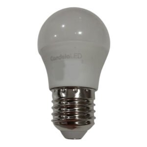 Lampara Gota Led E27 5w Luz Fria Bombilla Foco Rosca Comun