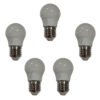 lampara 6798 5 unidades 1 Pack 5 Lamparas Gota Led E27 5w Luz Fria Bombilla Foco