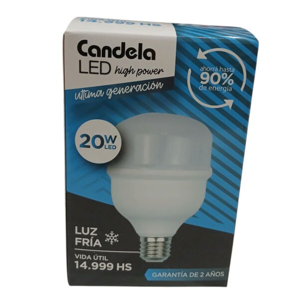 lampara 6802 2 Lampara Led Luz Fria Foco Bombilla 20w High Power