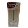 Lampara Led Filamento Tubular Vintage 6w Bombilla Luz Calida - Imagen 3