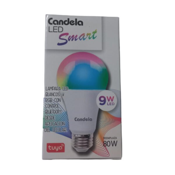 Pack X 5 Lampara Led Smart 9w Blancos Rgb Bombilla Bluetooth