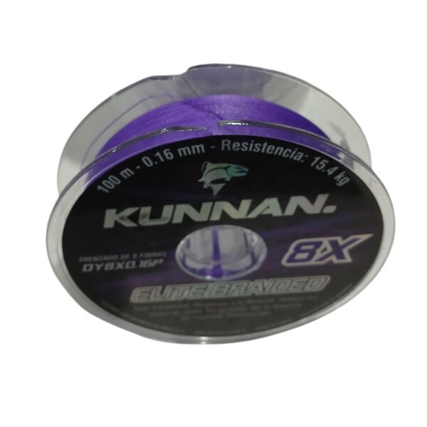 linea DY8X 016 p 1 Linea Multifilamento Pesca 16 Mm 15.4kg 8 Filamentos Kunnan