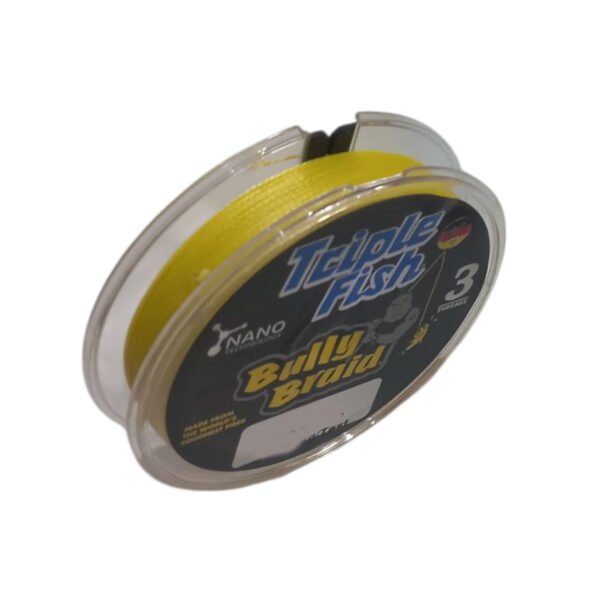 Multifilamento Pesca 0,22 Mm 100mts Linea 3 Hilo Triple Fish