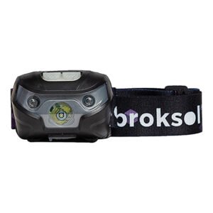 Linterna Minera Led Blanco Y Rojo Recargable Usb Broksol